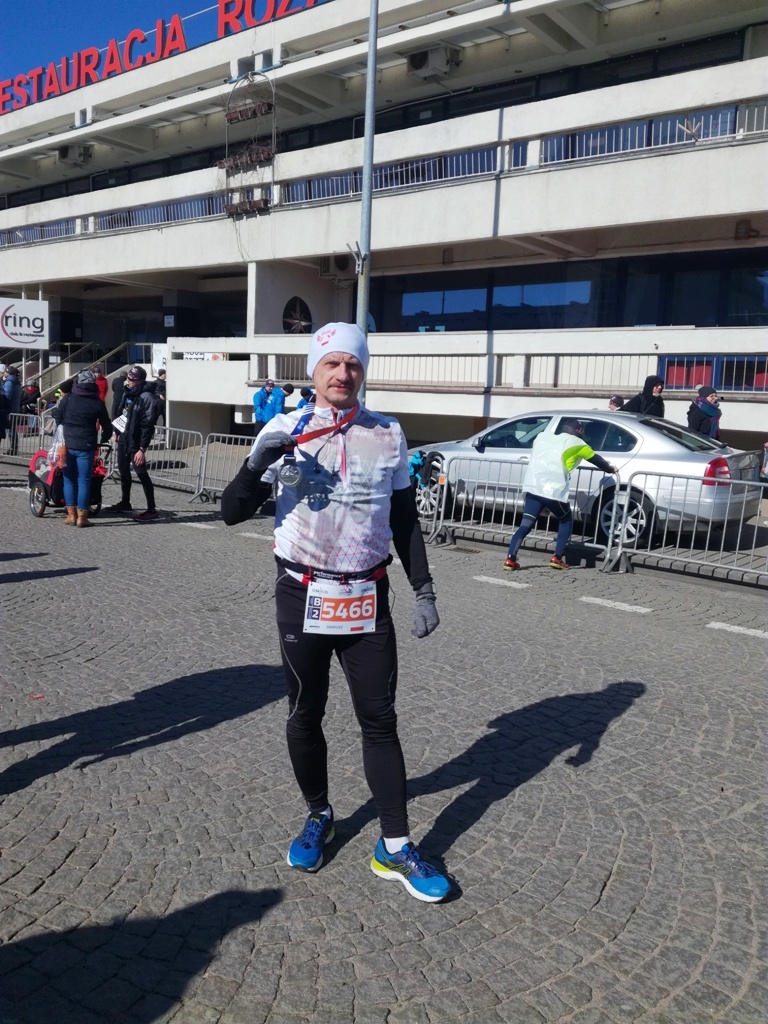 18 / 25 - 03 - 2018 - Nasz  związkowiec  PÓŁ- MARATOŃCZYK, rozpoczął swój cykl biegów w półmaratonach :) (...)