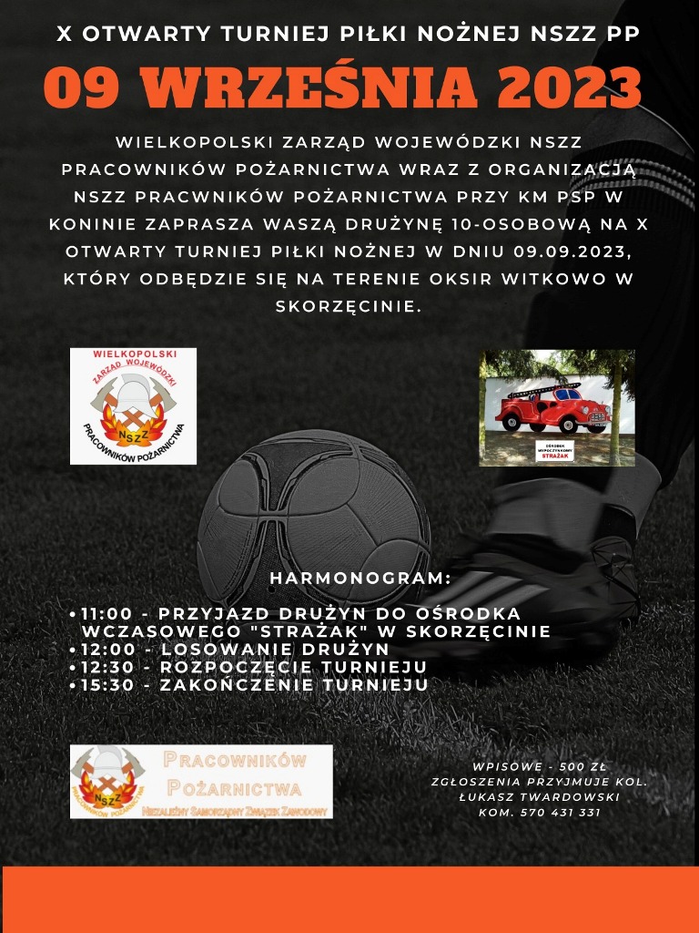 06 - 08 -  2023 - X OTWARTY TURNIEJ PIŁKI NOŻNEJ NSZZ PP (...)