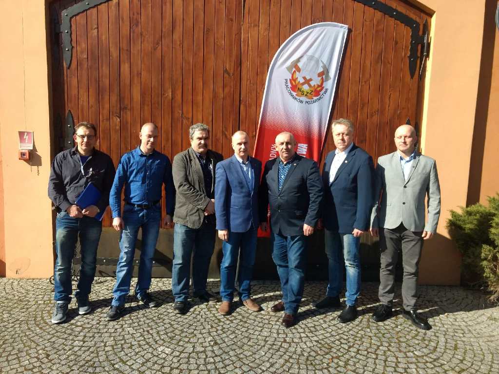 21 - 03 - 2018 - Obrady delegatów zjazdu Sprawozdawczo-Wyborczego Wojewódzkiego Zjazdu Delegatów NSZZ PRACOWNIKÓW POŻARNICTWA (...)