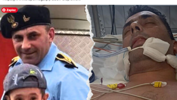 23 - 01 - 2024 -❗️TRAGEDIA❗️Zawodowy strażak prawie umarł na oczach własnego dziecka❗️???✌️ (...)