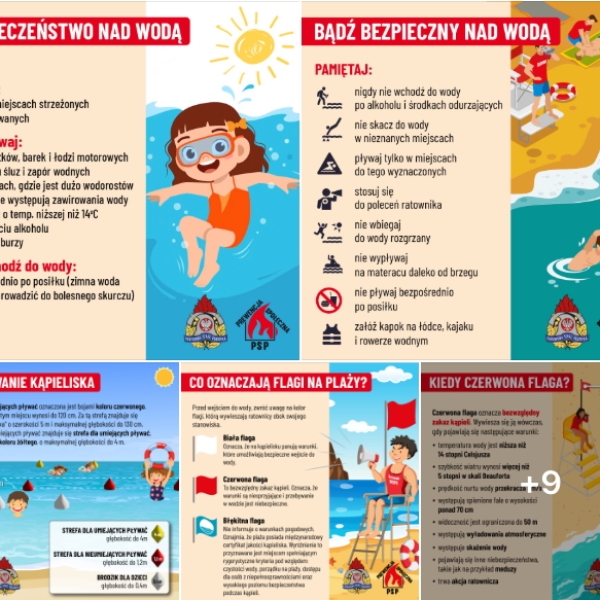 25 - 06 - 2025 - BEZPIECZNE WAKACJE 2025 ! ! ! (...) - źródło KM PSP KONIN