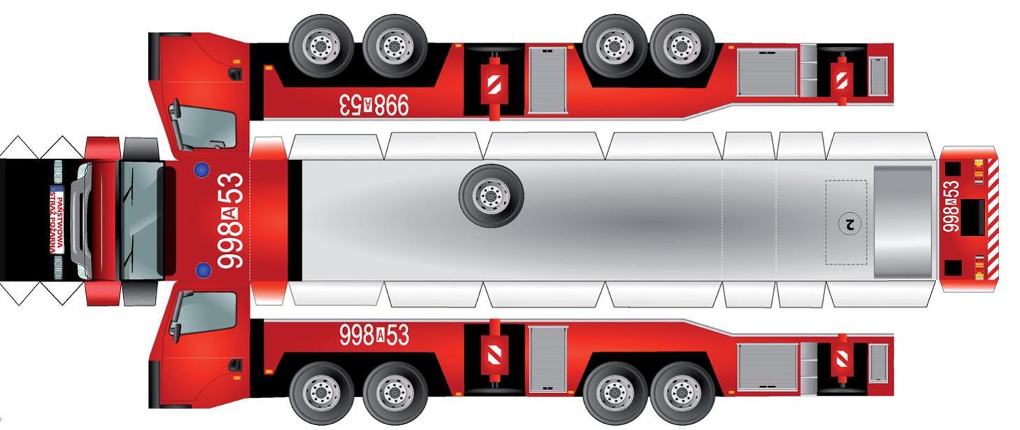 10 - 11 - 2025 - Wozy strażackie – modele do sklejania (...) - źródło KM PSP Siedlce