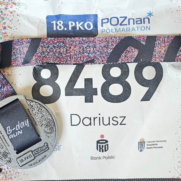 19 - 04 - 2026 - mgr asp. sztab. Dariusz Rybka KP PSP KROTOSZYN  - pobija swój kolejny rekord w Poznaniu ! ! ! (...)