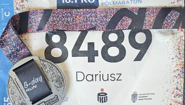 19 - 04 - 2026 - mgr asp. sztab. Dariusz Rybka KP PSP KROTOSZYN  - pobija swój kolejny rekord w Poznaniu ! ! ! (...)